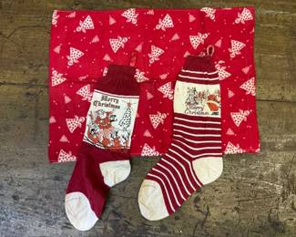 Vintage Christmas Stockings