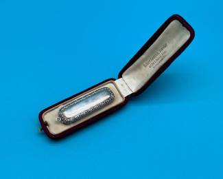 Sterling Silver Chatelaine Needle Case