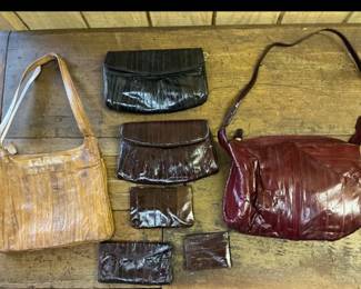 Eel Skin Purses and Accessories