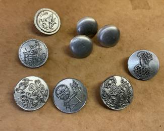 Pewter Buttons