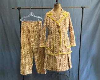 Vintage Bespoke 3 Piece Suit