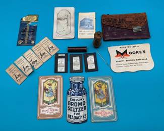 Antique Needle Cases