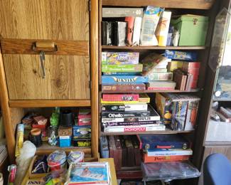 View of the detached garage