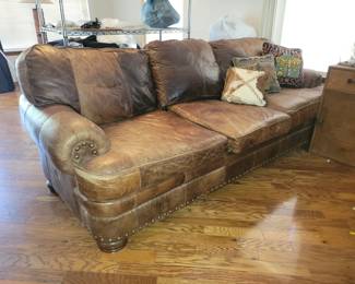 Leather sofa