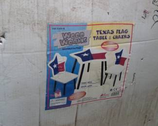 Texass flag furniture 