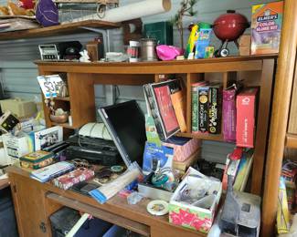 View of the detached garage