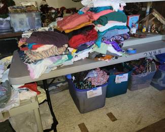 Clothing in the back building