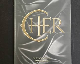 Cher at the Colosseum Caesars Palace Las Vegas concert program