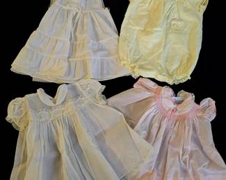 1960s cotton baby clothes