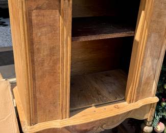 Vintage record cabinet