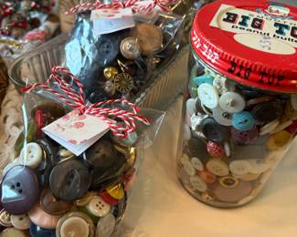 Vintage buttons.