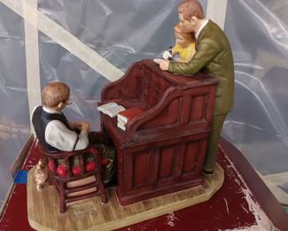 Norman Rockwell "The  Marriage License" limited edition