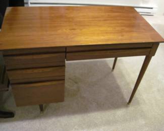 Mid-Century Modern Walnut Desk by Flanders circa 1962