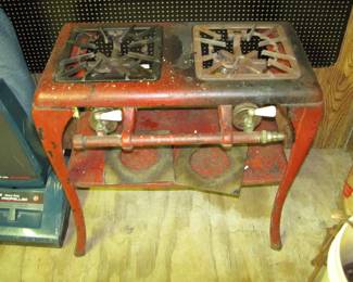 Vintage 2 burner camp stove