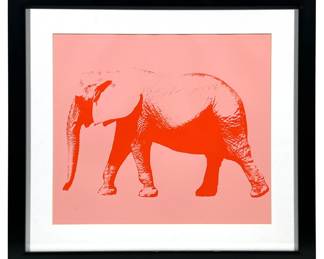 Contemporary Elephant Print
