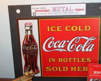 Coca Cola sign