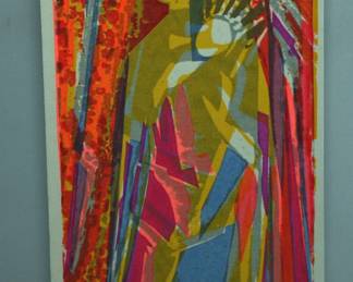 Holiday Silkscreen dated 1961