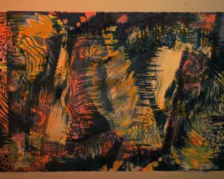 ALMA M GOETSCH  1961 "RAIN & WIND"