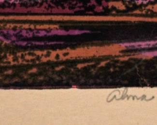 SIGNED: ALMA M  GOETSCH 1967, 5/8