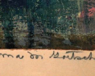 SIGNED: ALMA M  GOETSCH  1959 