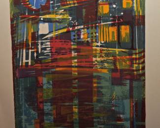 SIGNED: ALMA M  GOETSCH 1958 "REFLECTIONS" 