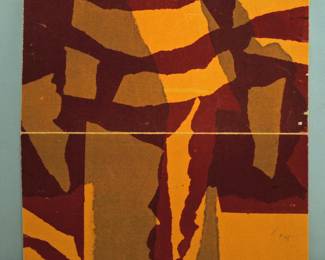 Holiday Silkscreen dated 1966