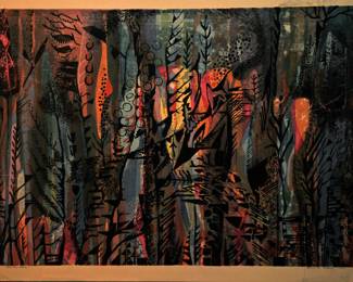 ALMA M GOETSCH  1960 "IN THE GLEN"