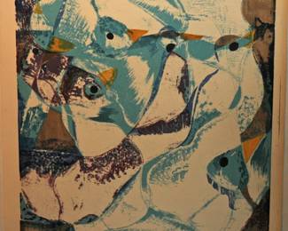 SIGNED: ALMA M  GOETSCH DUCKS #2