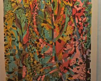 SIGNED: ALMA M  GOETSCH 1962 "BURDOCK"  #6