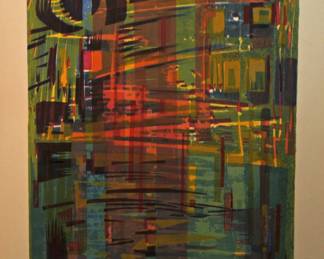 SIGNED: ALMA M  GOETSCH 1968 "REFLECTIONS"