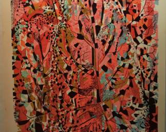 SIGNED: ALMA M  GOETSCH 1962 "BURDOCK"  #6