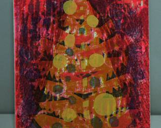 Holiday Silkscreen dated 1962