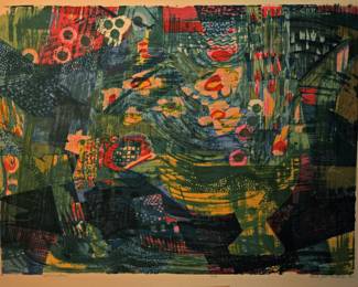 SIGNED: ALMA M GOETSCH 1961 "SUMMERTIME" 6/13