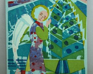 Holiday Silkscreen dated 1965