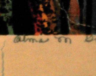 ALMA M GOETSCH  1960 "IN THE GLEN"