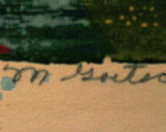 SIGNED: ALMA M GOETSCH 1961 "SUMMERTIME" 6/13