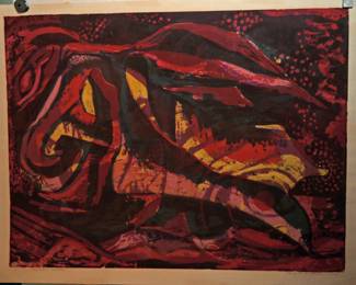 SIGNED: ALMA M  GOETSCH 1963 "THE BROKEN SEASHELL"