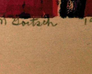 SIGNED: ALMA M GOETSCH 1961 "GROOMING FORMS"