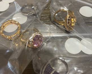 Rings - a few Camrose & Kross JBK collection rings and others