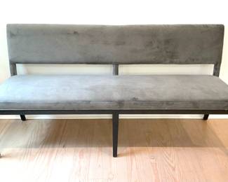 Long Cushioned Bench