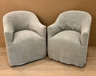 Dou Grey Lounge Chairs