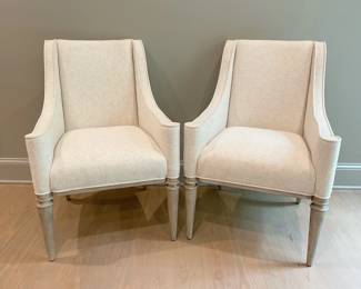 Bernhardt Upholstered Arm Chairs