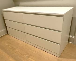 White 6 Drawer Dresser
