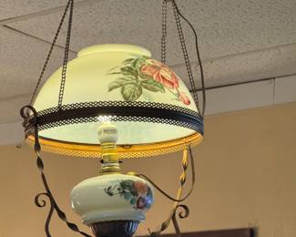 antique hanging lamp