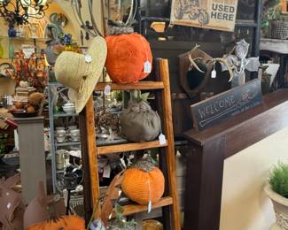 Fall decor, ladder and more