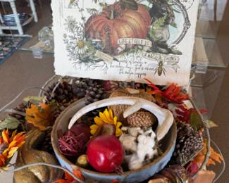 fall print, decor