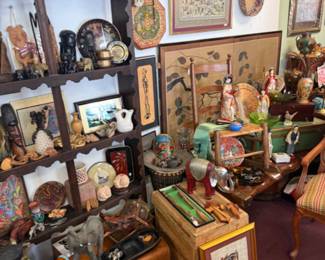 Beautiful collection of African art and decor