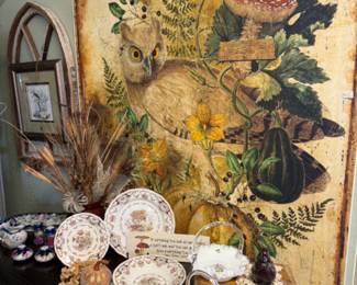 large decorative wall hanging