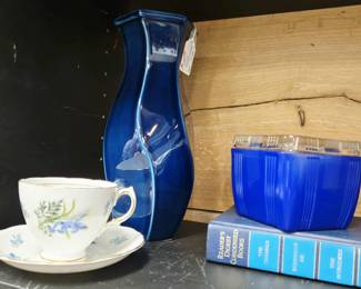 cobalt colored vintage