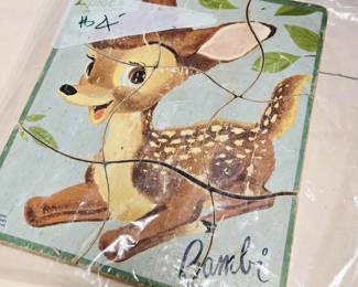 vintage Disney Bambi puzzle